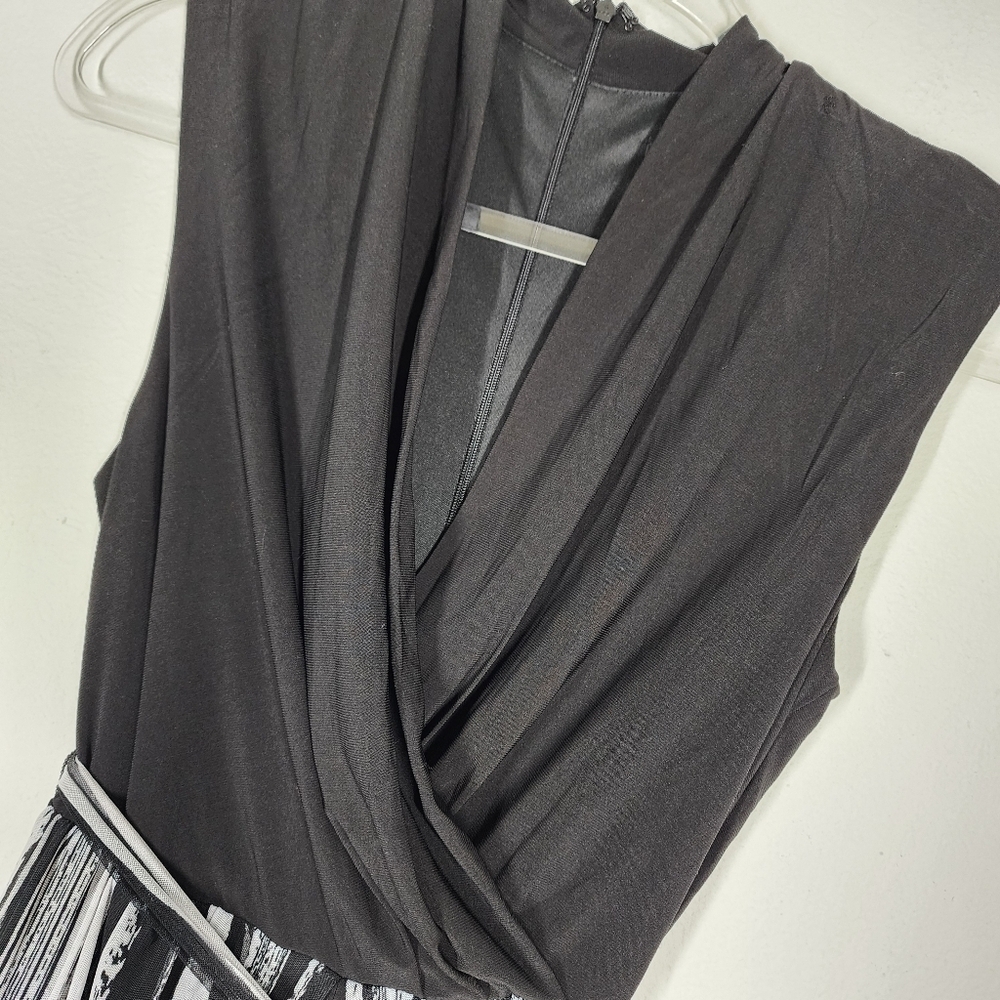 R&M RICHARD'S CROSS FRONT JUMPSUIT - Picture 5 of 9